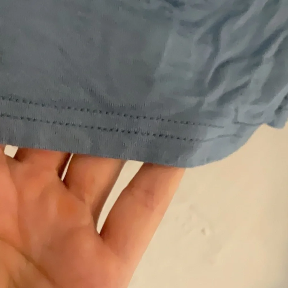 SHEIN Long Sleeve Crop Top, Size XS, Blue - Picture 4 of 7